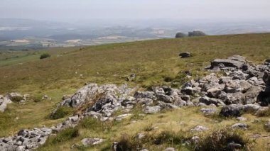 üst rippon tor haytor dartmoor Milli Parkı devon