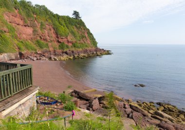 maidencombe devon sahil köyü İngiltere İngiltere