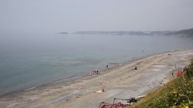Downderry yakınındaki looe güney kıyısında Cornwall'a İngiltere, Amerika Birleşik Devletleri