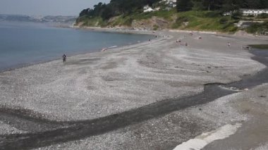 Downderry yakınındaki looe güney kıyısında Cornwall'a İngiltere, Amerika Birleşik Devletleri