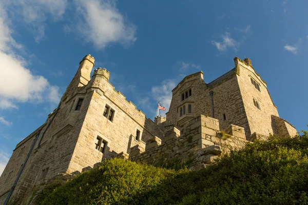 St Michaels Mount Marazion Cornwall England UK castle and church — Stock Photo, Image