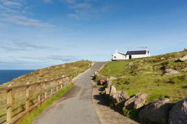 Ścieżka do krain koniec cornwall uk Anglia — Zdjęcie stockowe