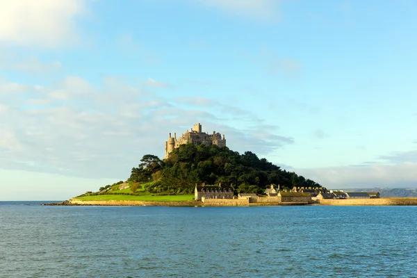 St michaels mount marazion cornwall İngiltere Ortaçağ kale ve kilise bağlar Bay