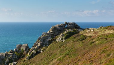 zennor baş cornwall İngiltere İngiltere yakınındaki st Ives