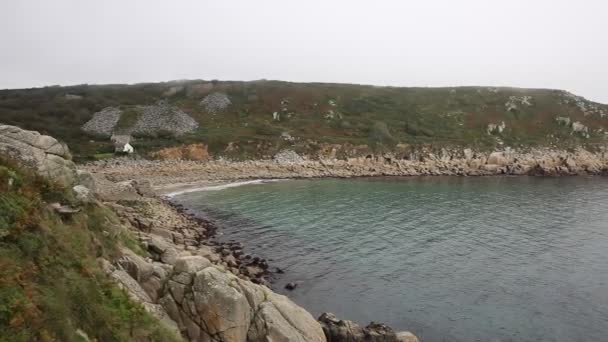 Lamorna plage et crique Cornouailles Angleterre Royaume-Uni sur la péninsule de Penwith à environ six miles au sud de Penzance .