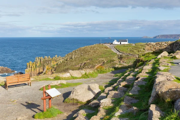 Path to Lands End Cornwall England UK — Stock Photo, Image