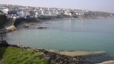 portscatho liman cornwall roseland Yarımadası İngiltere'de İngiltere'deki cornish Güney kenarı