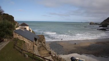 st denize bakan agnes beach cornwall İngiltere Birleşik Krallık