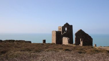 İngilizce tin benim histaminin coates yakınındaki st agnes kafa cornwall İngiltere'de