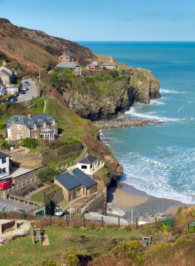 St agnes Kuzey cornwall İngiltere İngiltere arasında newquay ve st Ives