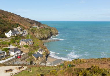 St agnes beach kuzey kıyısında Cornwall'a İngiltere Birleşik Krallık arasında newquay ve st Ives