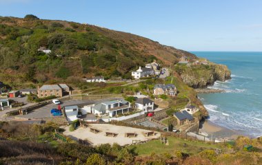 St agnes beach kuzey kıyısında Cornwall'a İngiltere Birleşik Krallık arasında newquay ve st Ives