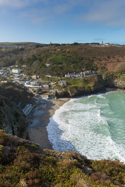 St agnes beach kuzey kıyısında Cornwall'a İngiltere Birleşik Krallık arasında newquay ve st Ives