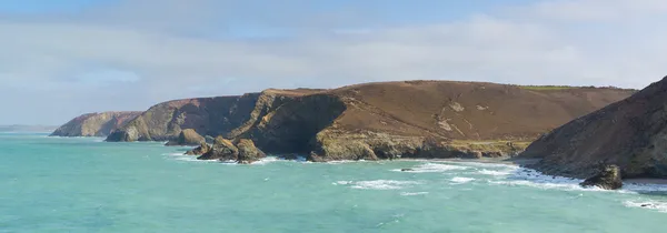 Cornwall pobřeží st agnes Anglie Spojené království mezi newquay a st ives — Stock fotografie