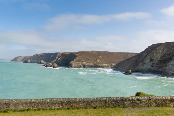 Cornwall pobřeží st agnes Anglie Spojené království mezi newquay a st ives — Stock fotografie