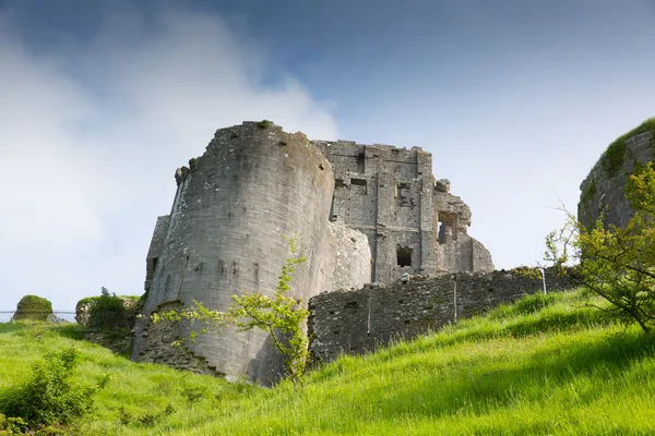 Zamek Corfe, dorset w Anglii ruiny fortyfikacji angielski — Zdjęcie stockowe
