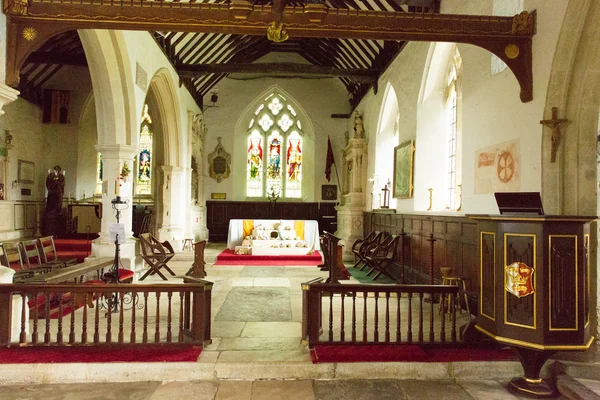 Godshill church Isle of Wight — Stock Photo, Image