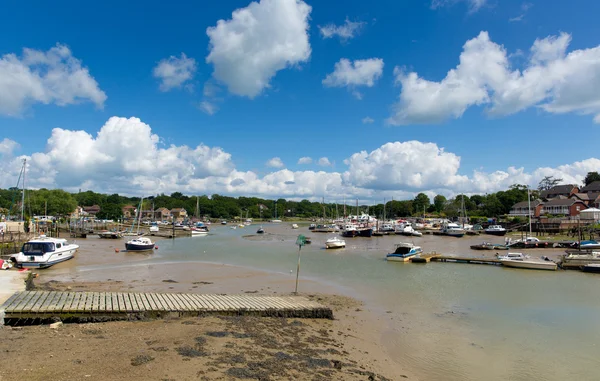 Wootton bridge Isle of wight ryde ve newport — Stok fotoğraf