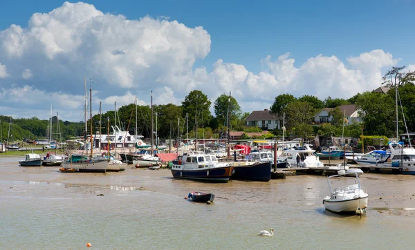 Wootton Bridge Isla de Wight entre Ryde y Newport — Foto de Stock