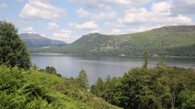 castlerigg görünümü derwent suya düştü ve Göller Bölgesi İngiltere İngiltere bleaberry düştü