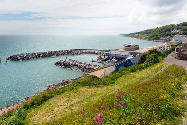 Ventnor Isla de Wight Reino Unido costa sur de la isla ciudad turística —  Fotos de Stock