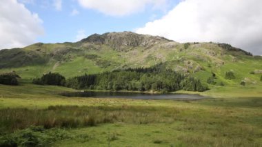 blea tarn lake district cumbria İngiltere İngiltere büyük langdale ve küçük langdale arasında