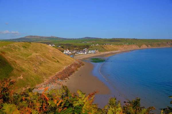 Stranden Och Kusten Llyn Halvön Aberdaron Wales — Stockfoto