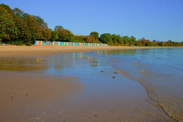 Spiaggia Llanbedrog Penisola Llyn Gwynedd Galles Tra Pwllheli Abersoch — Foto Stock