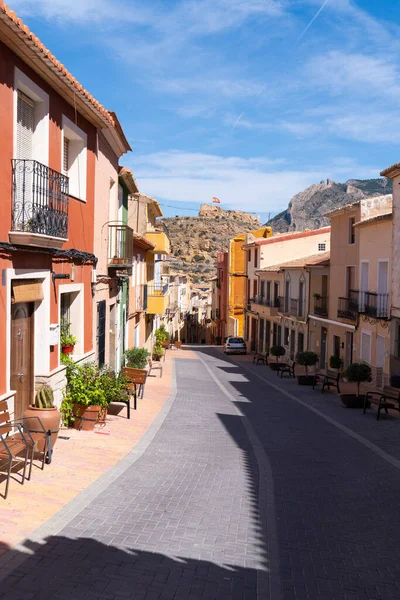 Busot Španělsko Ulice Historické Vesnici Turistické Atrakce Blízkosti Campello Alicante — Stock fotografie