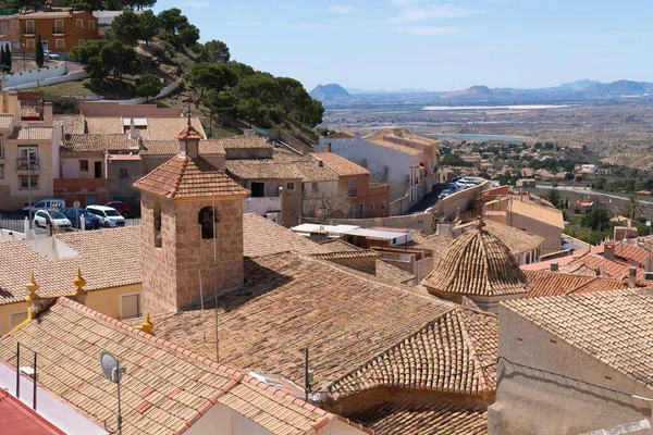 Busot España Vista Azotea Hacia Costa Alicante Desde Atracción Turística — Foto de Stock