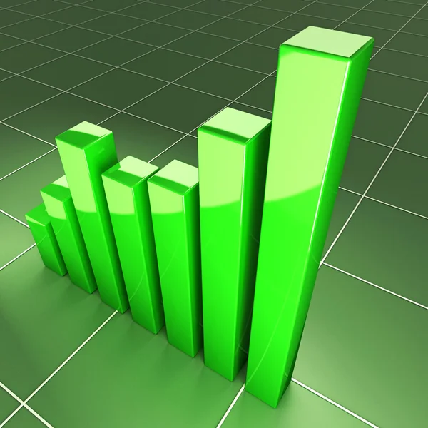 Upward Graph — Stock Photo, Image