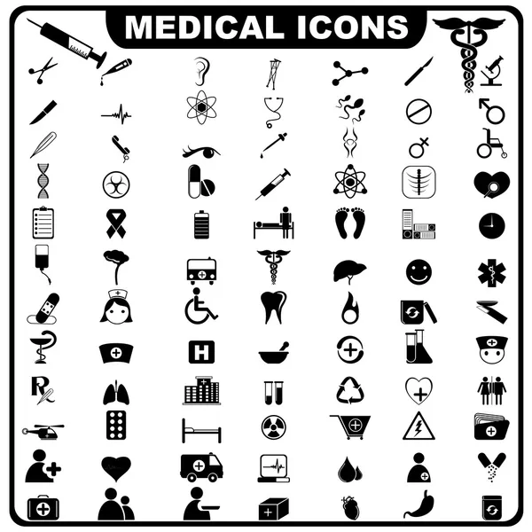 Icono médico — Vector de stock