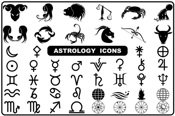 Astrology Icon — Stock Vector