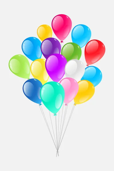 Kleurrijke ballon — Stockvector