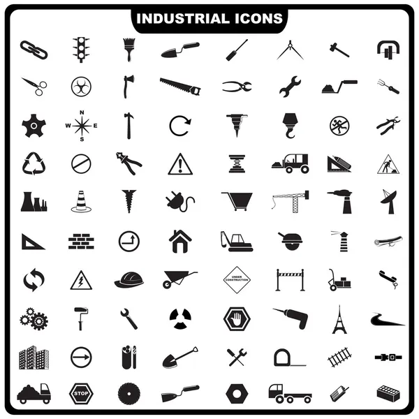 Icono industrial — Archivo Imágenes Vectoriales