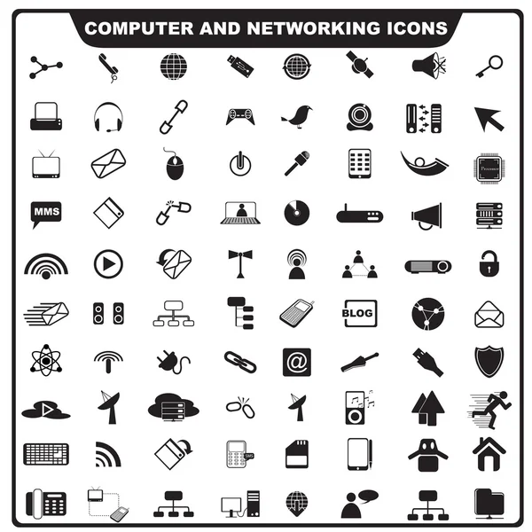 Computer Icon — Stock Vector