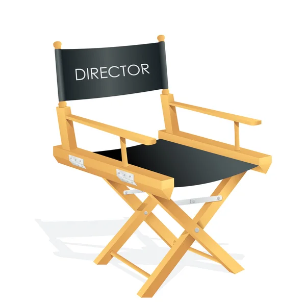 Krzesło reżysera — Wektor stockowy