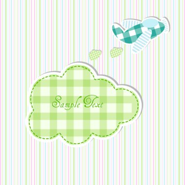 uçağın içinde bebek ulaşım kartı