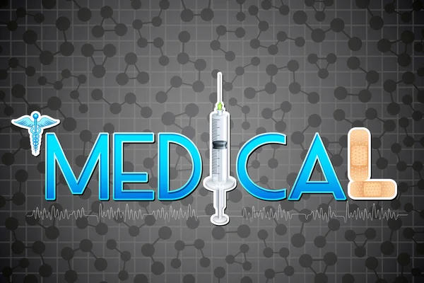 Medical Background — Stock Vector