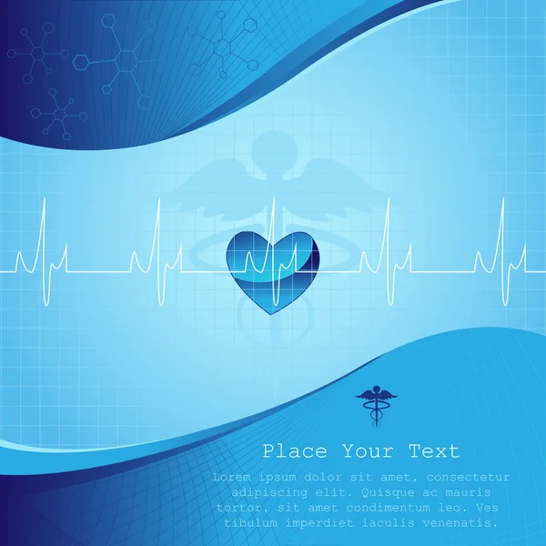Medische achtergrond — Stockvector