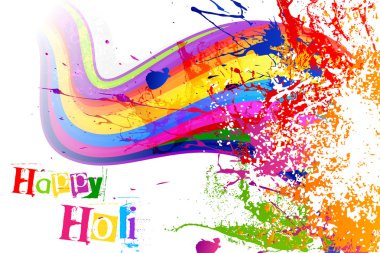 Holi festival arka plan tasarımı