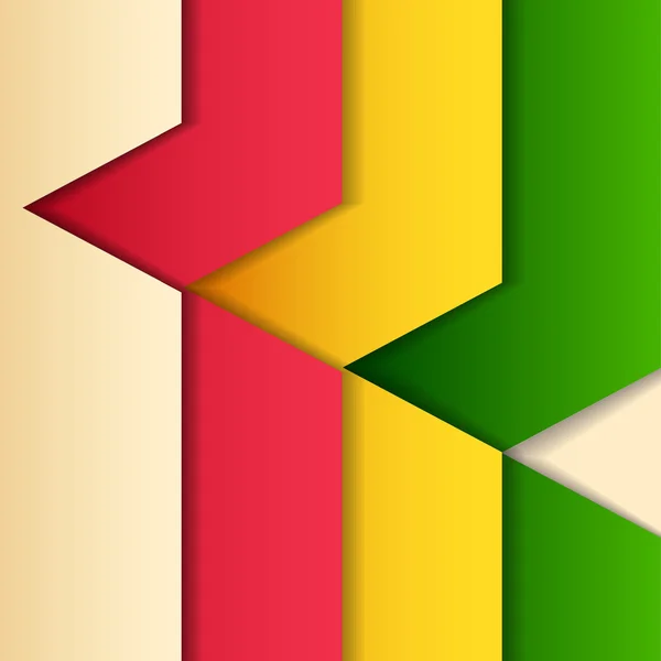Fond avec bande multicolore — Image vectorielle