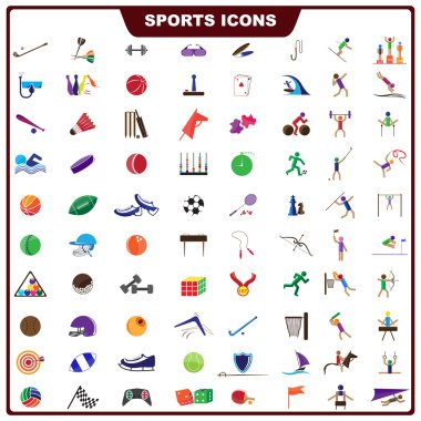 renkli spor simgesi