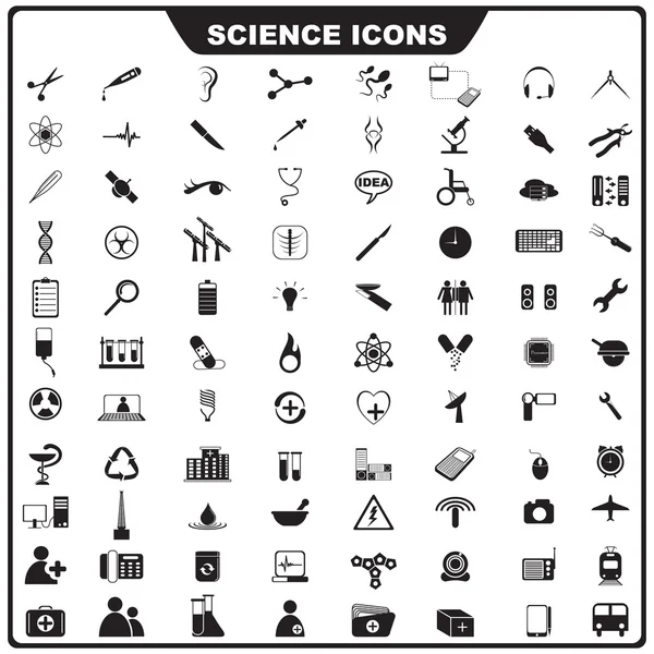 Icono de ciencia — Archivo Imágenes Vectoriales