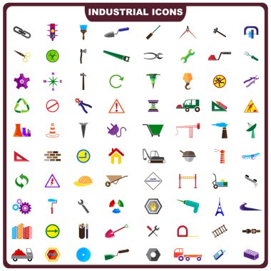 Colorful Industrial Icon