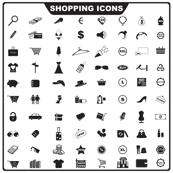 Icono de compras — Vector de stock