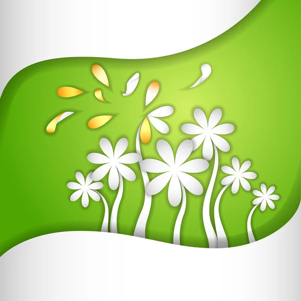Fleurs fraîches — Image vectorielle