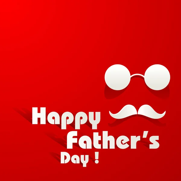 Šťastný Den otců pozadí — Stockový vektor