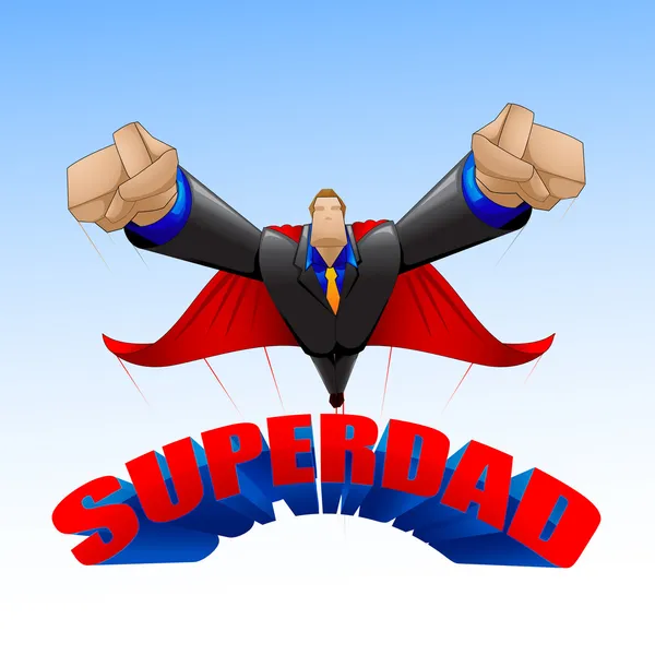 Superdad — Wektor stockowy