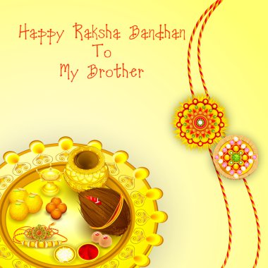 Serdar pooja thali raksha bandhan için
